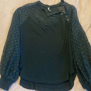 Free people black lace too